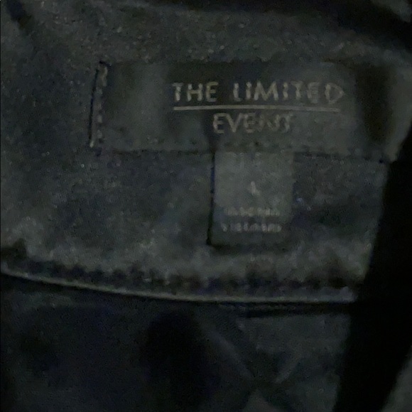 The Limited Event Little Black Satin Jewels Dress Large L‎ - Picture 8 of 8